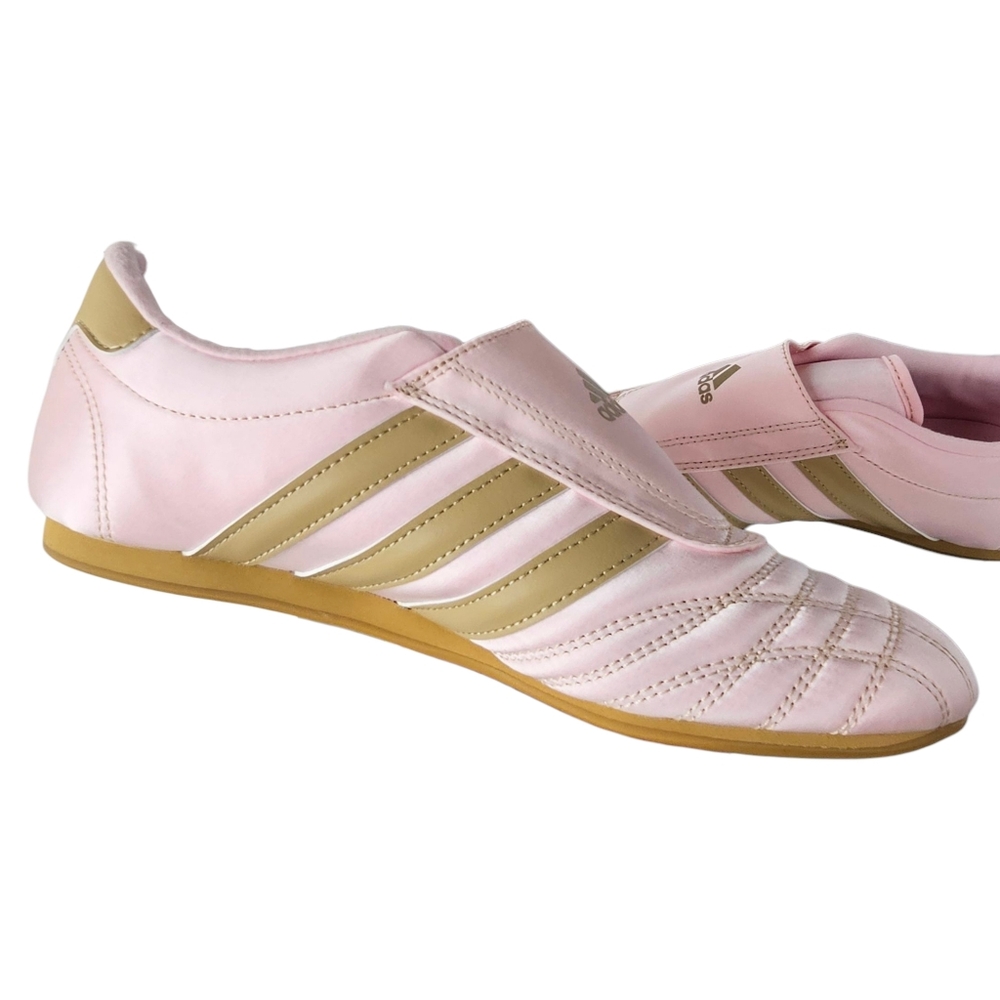 NWT Adidas Taekwondo Sneaker Clear Pink & Magic Beige women's 7.5 - Picture 11 of 16
